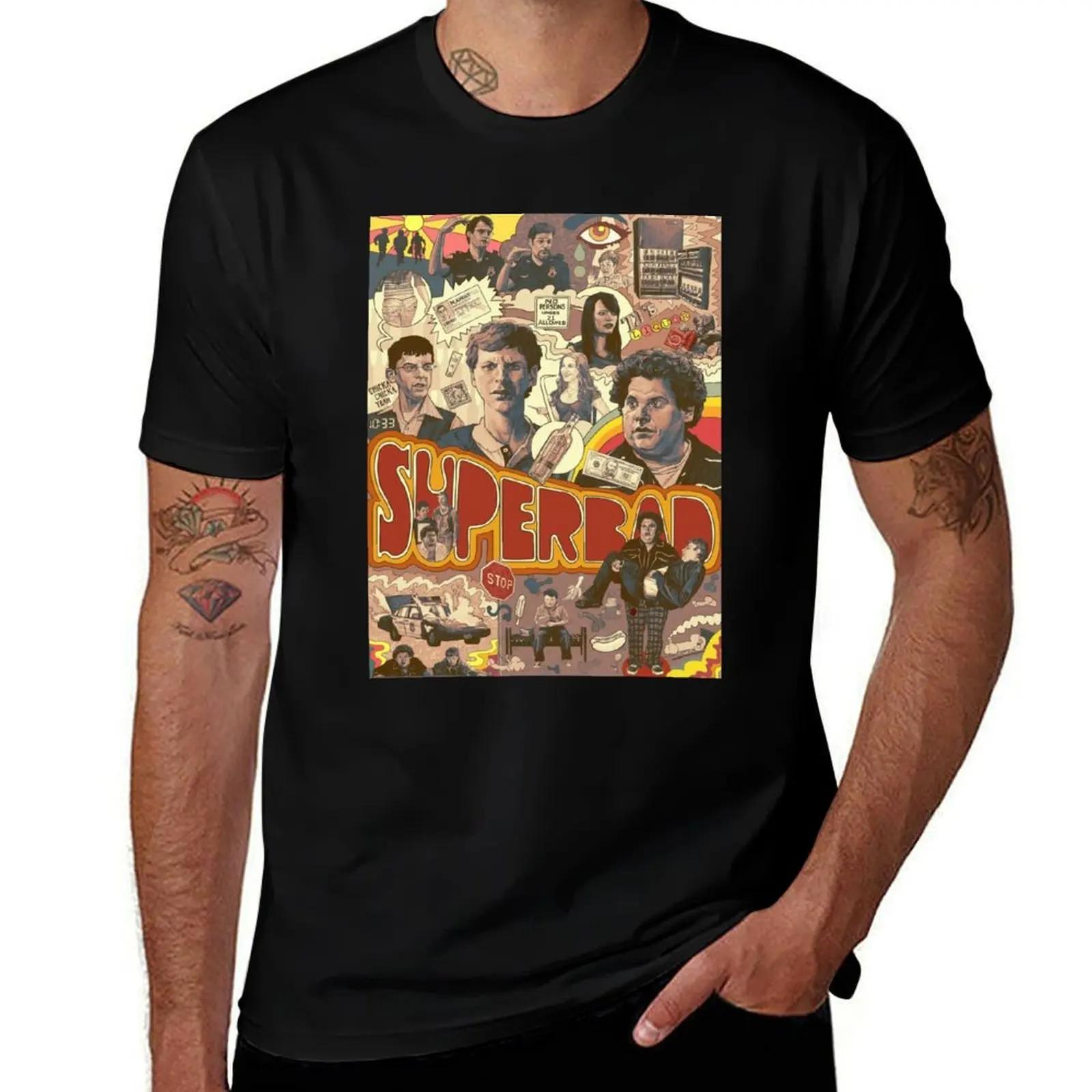 

Superbad T-Shirt Holiday Simple Tee Shirt