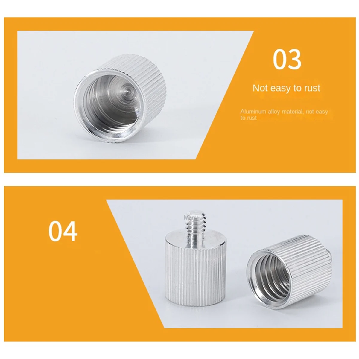 AT42 5/8 メス - 1/4 オス赤外線レベル三脚アダプターカメラ三脚赤外線アダプター