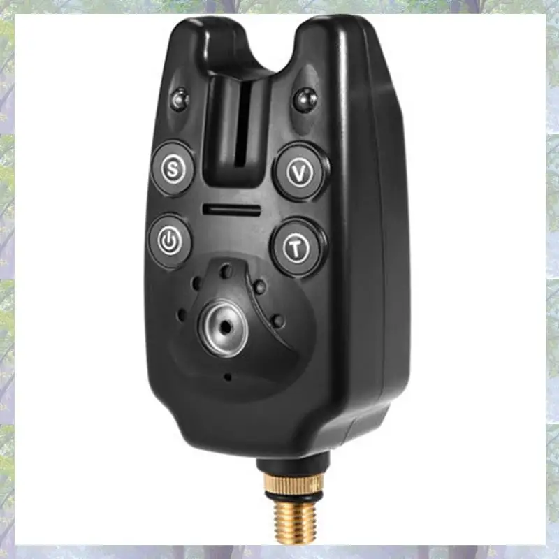 1 ピース鯉釣りバイトアラームボリューム感度制御 LED インジケータ釣り電子アラーム