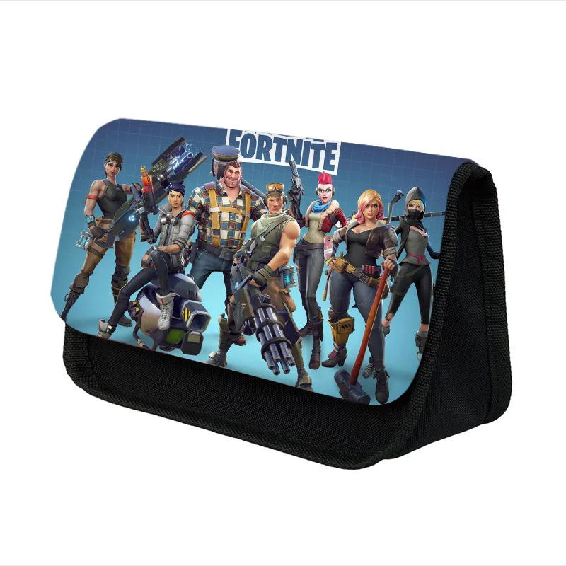 

Fortnite Handsome Cartoon Pattern Double-layer Pencil Case Gaming Peripherals Mini-game Game Merchandise