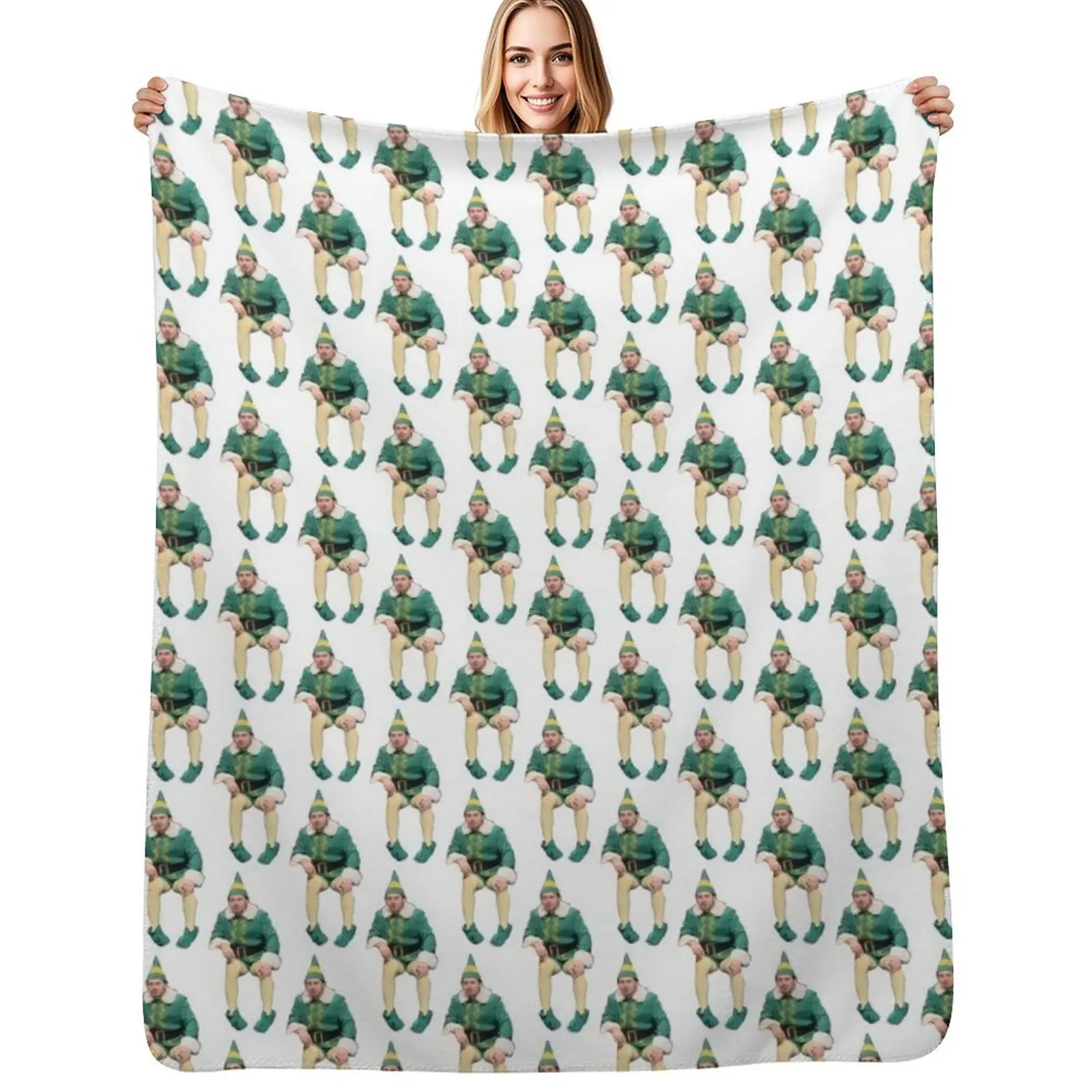 

Quinn Hughes elf costume Throw Blanket Fashion Sofas Nap blankets ands Blankets