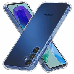 Transparent TPU Phone Case For Samsung Galaxy M35 M55 M15 M34 M14 M54 M33 M53 M23 5G 4G Shockproof Protective Cover Fundas Coque
