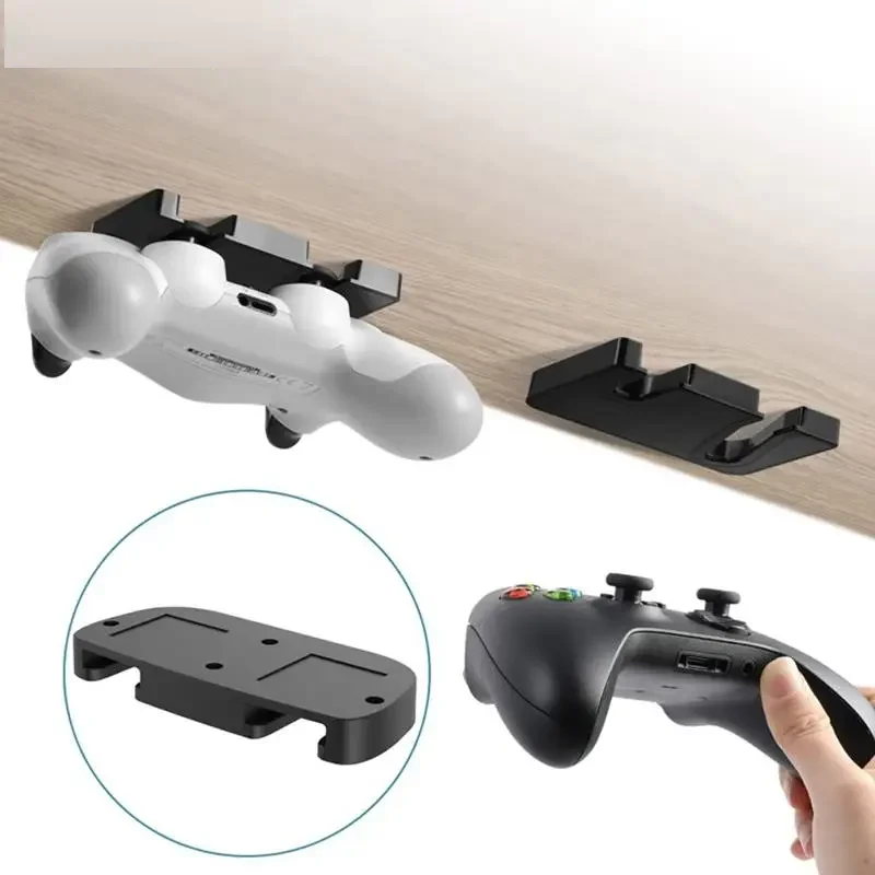 New 1pc Hanging Hanger Bracket For PS5/PS4 Controller Hanger Storage Stand Gamepad Hook Holder Game Accessories ABS Storage Rack