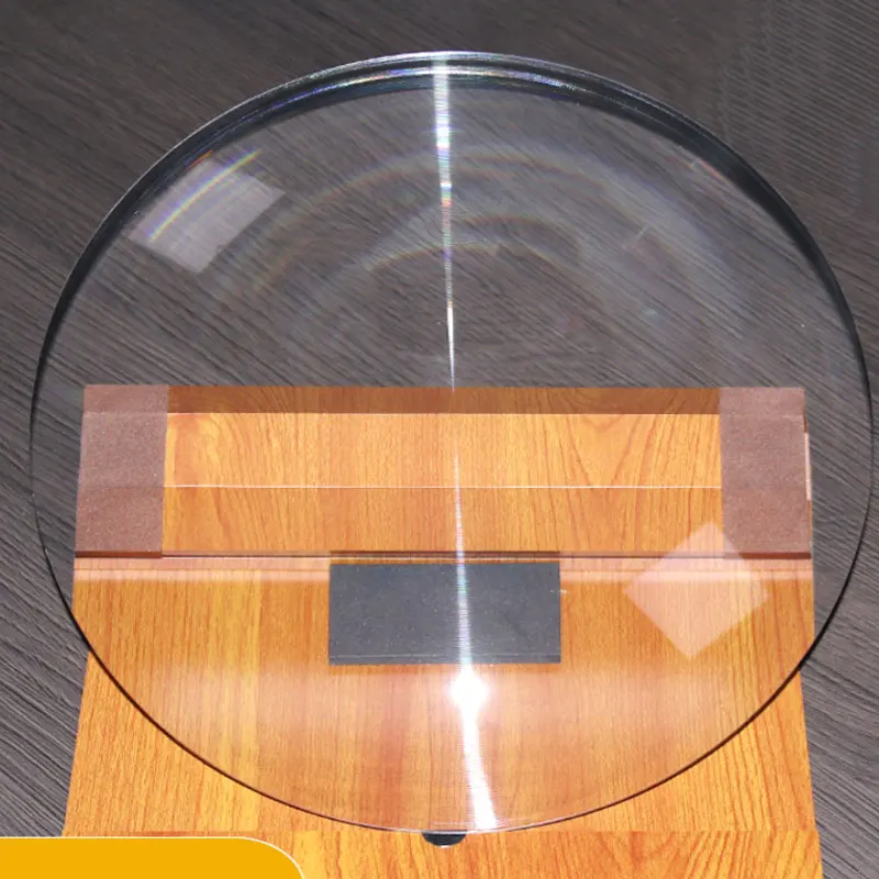 Imagem -04 - Redonda Óptica Pmma Fresnel Lens Fresnel Lens Condensador de Energia Solar Led Lens Distância Focal 300 mm 310 mm 500 mm 600 mm 500 mm