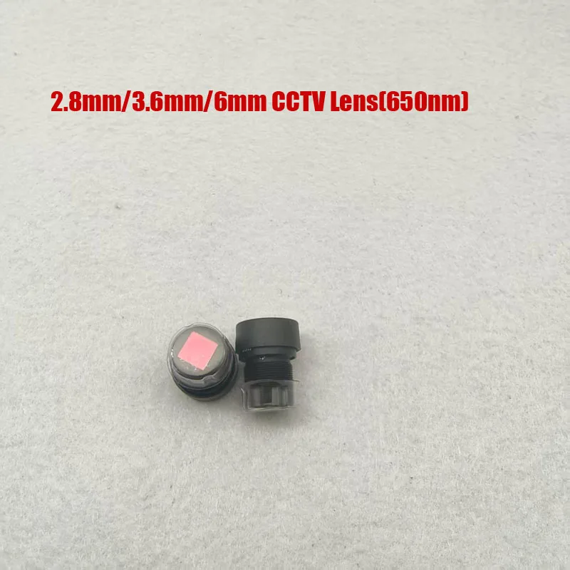 Obiektyw do kamery CCTV DIY 5MP M12 2.8 3.6 6mm z filtrem IR 650nm 1/2.5 cala do kamer IP CCTV