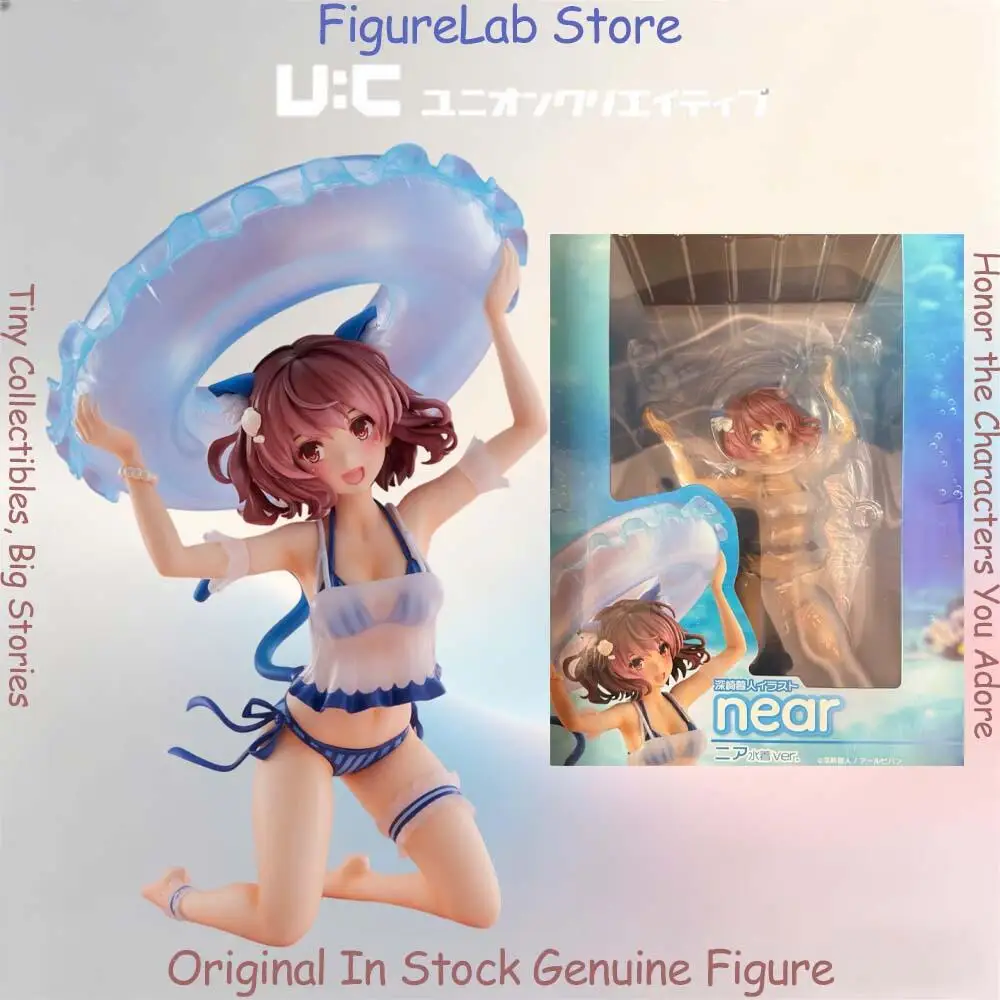 Official Genuine In Stock Unioncreative Nia Swimwear Ver Figure Anime Model Boxed Toy