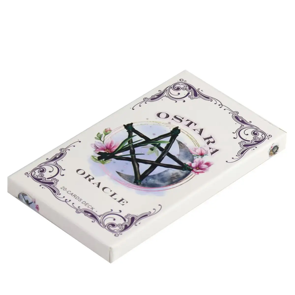 12*7 سنتيمتر Ostara Oracle Deck 20 قطعة بطاقات أوراكل ، سطح المذبح الملهم لاستقبال الرسائل الإلهية
