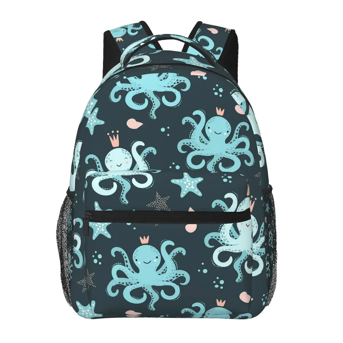 

Under The Sea Pattern Backpacks Boys Girls Bookbag Children School Bags Cartoon Laptop Rucksack Shoulder Bag Large Capacity