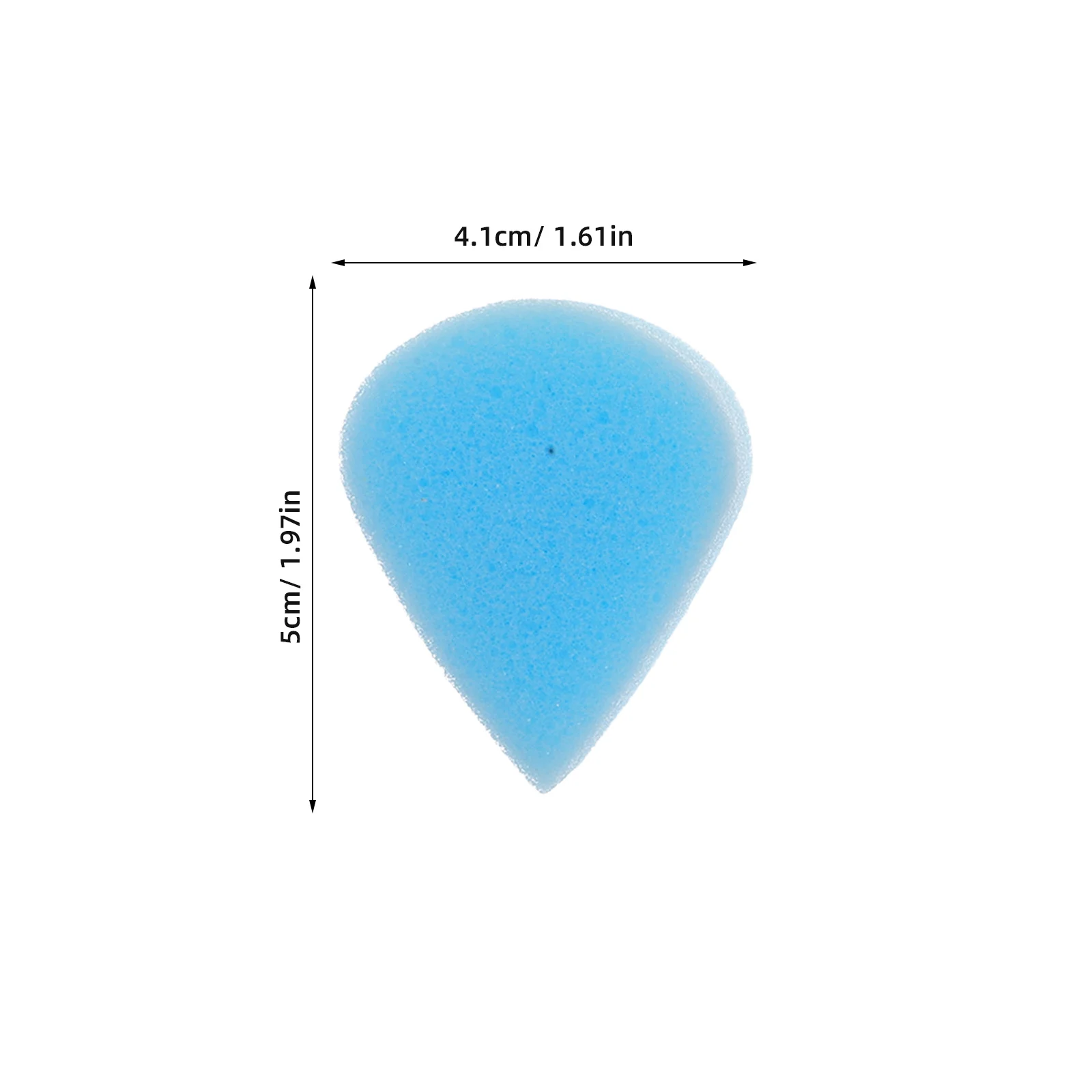 Éponges de peinture pour le visage en forme de goutte d'eau, outils de peinture pour le visage, maquillage artistique, fournitures de peinture corporelle, utilisation en Festival, 6 pièces