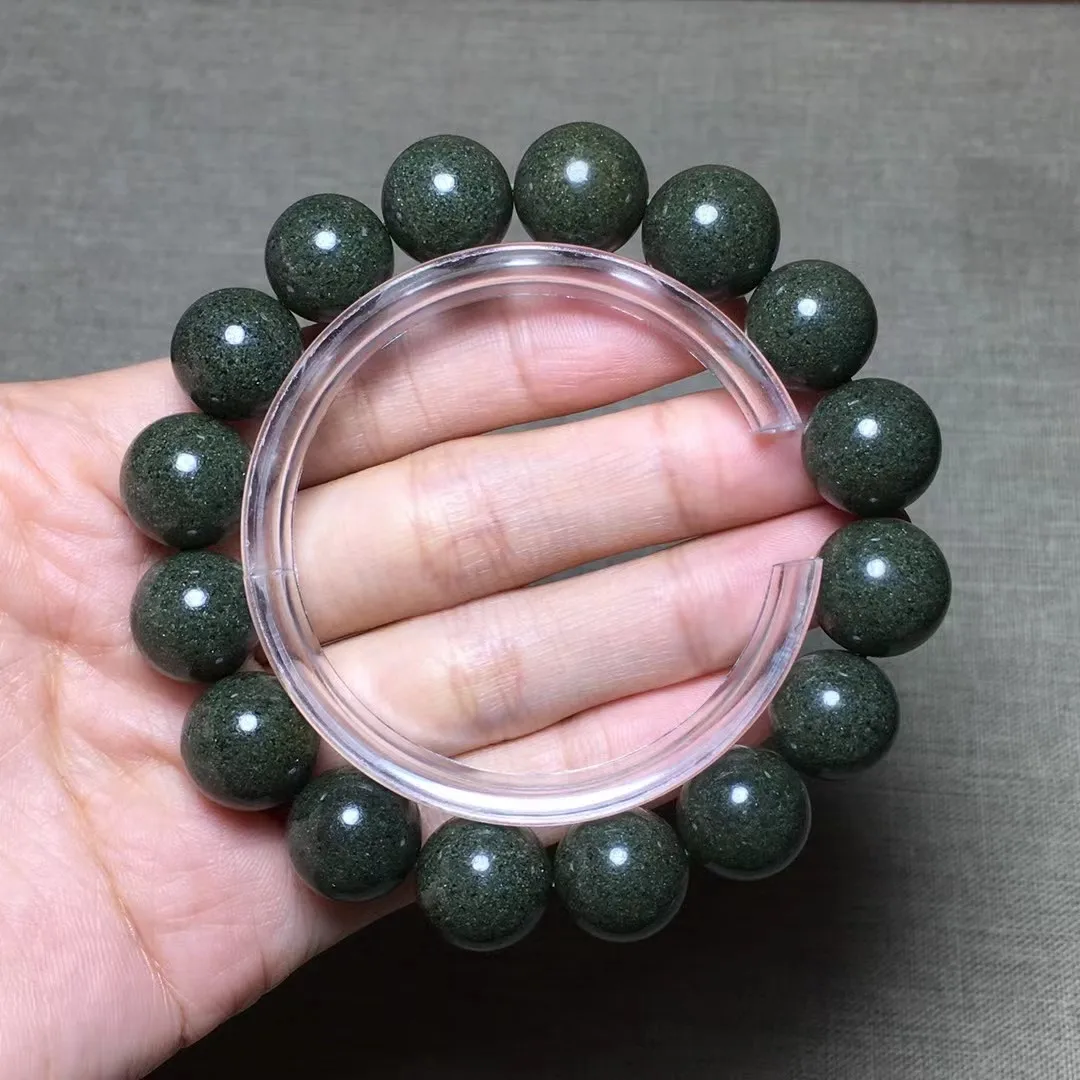 

13mm Natural Green Phantom Quartz Bracelet For Women Men Beauty Reiki Gift Rare Crystal Gemstone Beads Strands Jewelry AAAAA