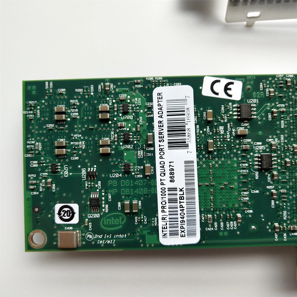 Voor INTEL EXPI9404PTLBLK Gigabit vierpoorts netwerkkaart 82571 EXPI9404PTL