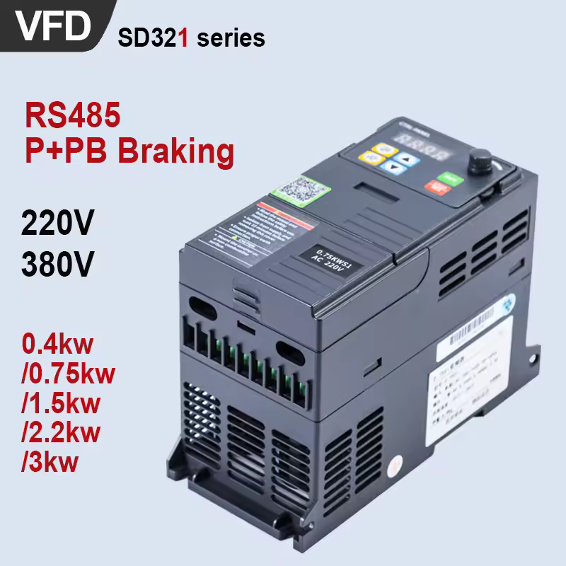 Hars 220v 380v vfd inverter 0.75kw 2.2kw 3kw 1.5kw 2.2kw 3kw 1.5kw 2.2kw 3ph