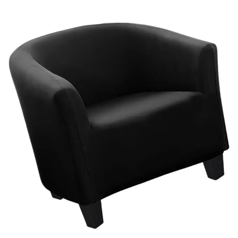 P9FE Milk Silk Single Sofa Cover Protects Against Spills and Couch Slipcover for Long Time Use Water Resistant