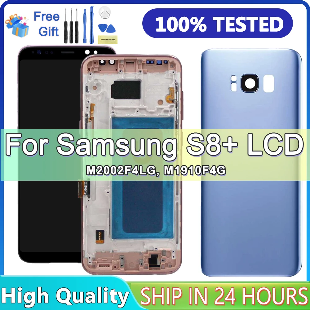 Tested For Samsung Galaxy S8 Plus LCD Display G955 G955F SM-G955FD G955W S8+ LCD Touch Screen Digitize Assembly