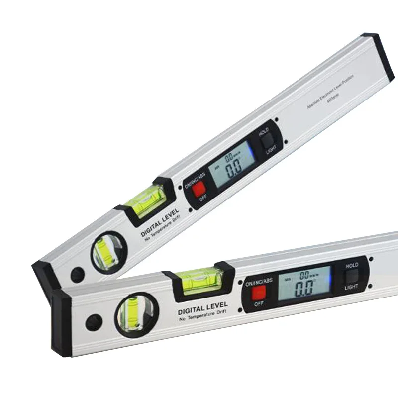 Digital Protractor Angle Finder Inclinometer electronic Level 360 degree with/without Magnets Level angle slope test Ruler 400mm