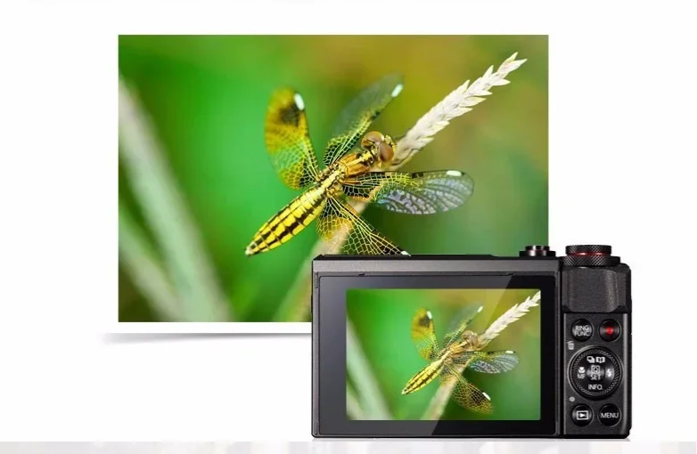 High-tone look on the G7 X Mark III 4K HD Camera Digital Card Camera