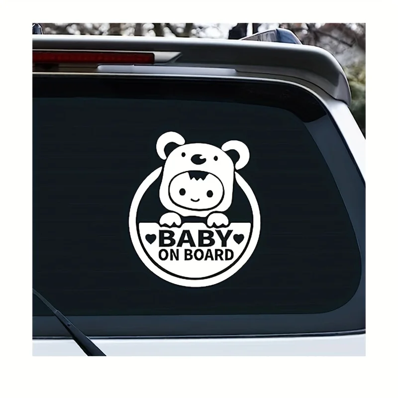 Cute Koala Car Borne Baby Sticker, In Car Child Window Bumper Warning Sign Sticker Auto Parts