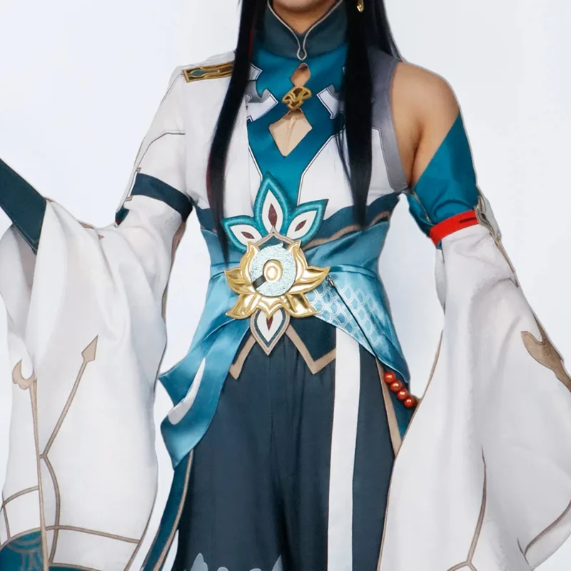 

2026 Anime Game Honkai Star Rail Dan Heng Cosplay Plus Size XXXL Uniform Men Imbibitor Lunae Costume Wig Cos Suit Halloween