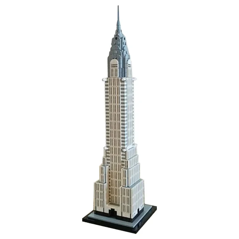 

Building Block MOC-127022 Chrysler Building 1:800 Puzzle Block 1207PCS Adult and Children's Puzzle Education Birthday Toy Gift