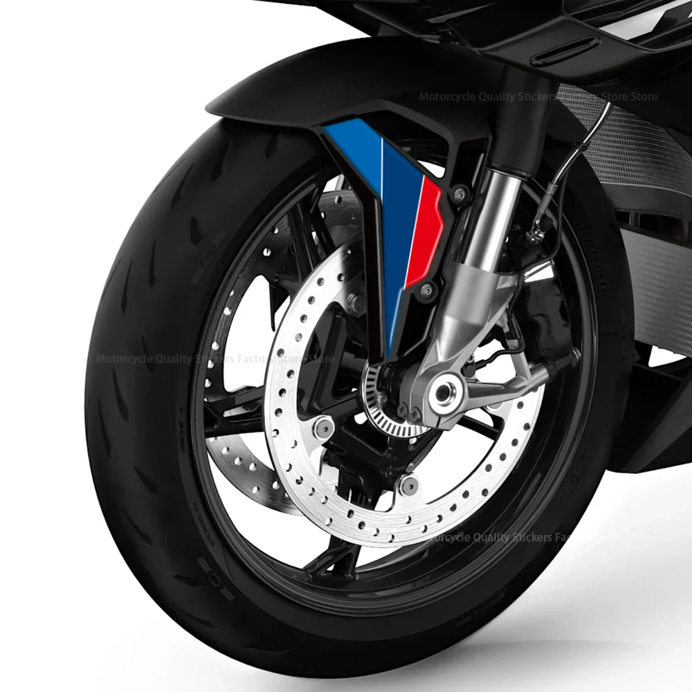 For BMW S1000RR 2020 2021 2022 M1000RR 2023 2024 3D Gel  Sticker Front Fender Protector Paint Protection Sticker Fairing Decal