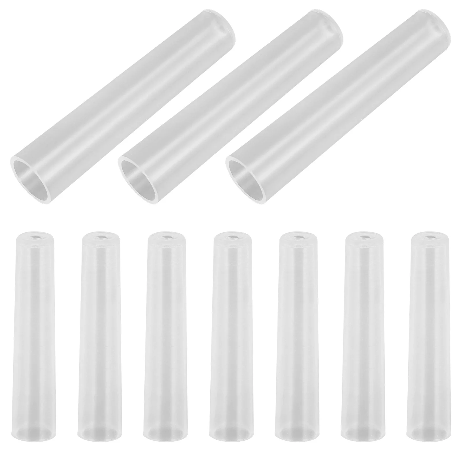 

200Pcs Plastic Pencil Caps Transparent Tip Protectors for Clear Identification and Point Safety Perfect for School Home Office