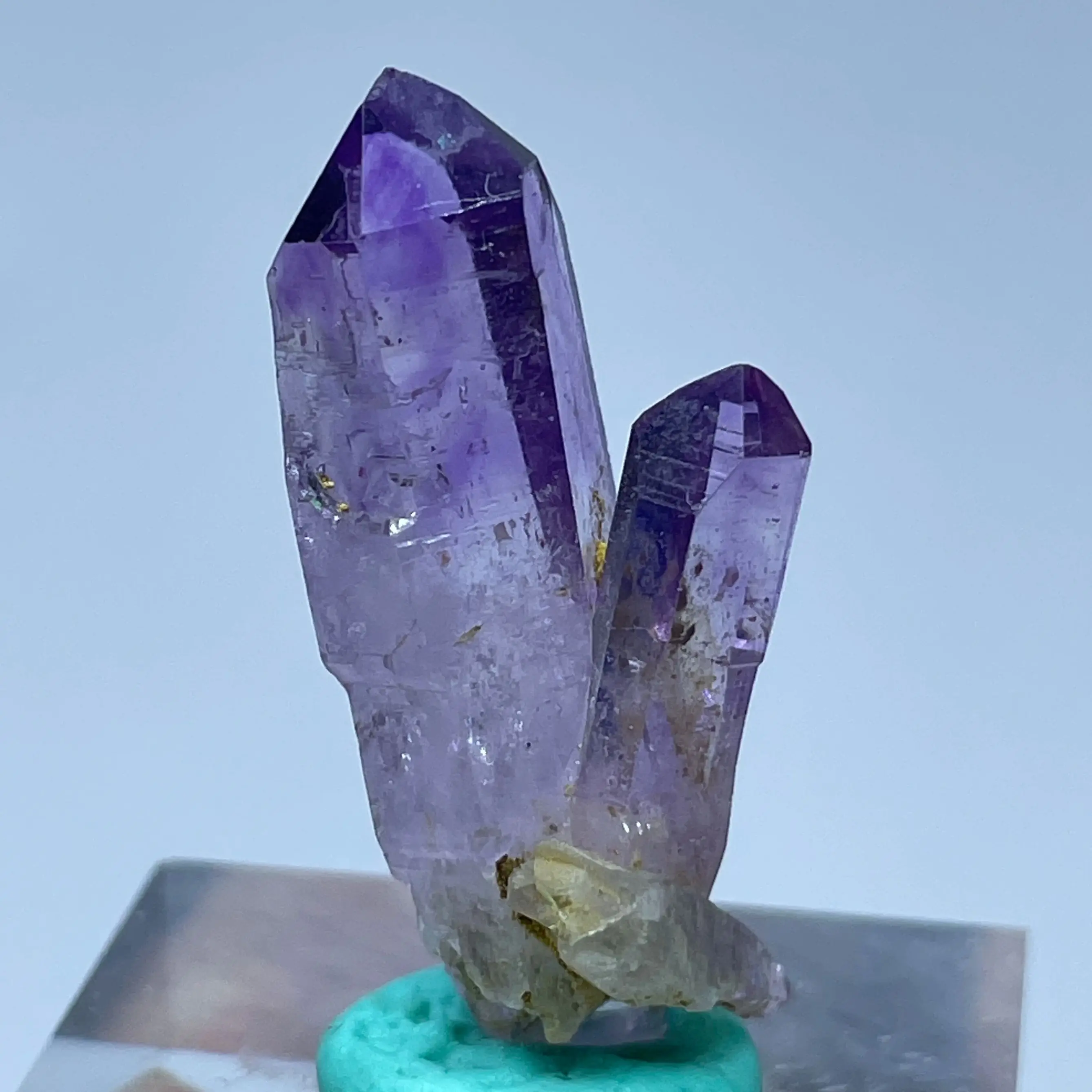 Natural Vera Cruz Amethyst Mineral Specimen Rock Healing Teaching Stone Home Decor