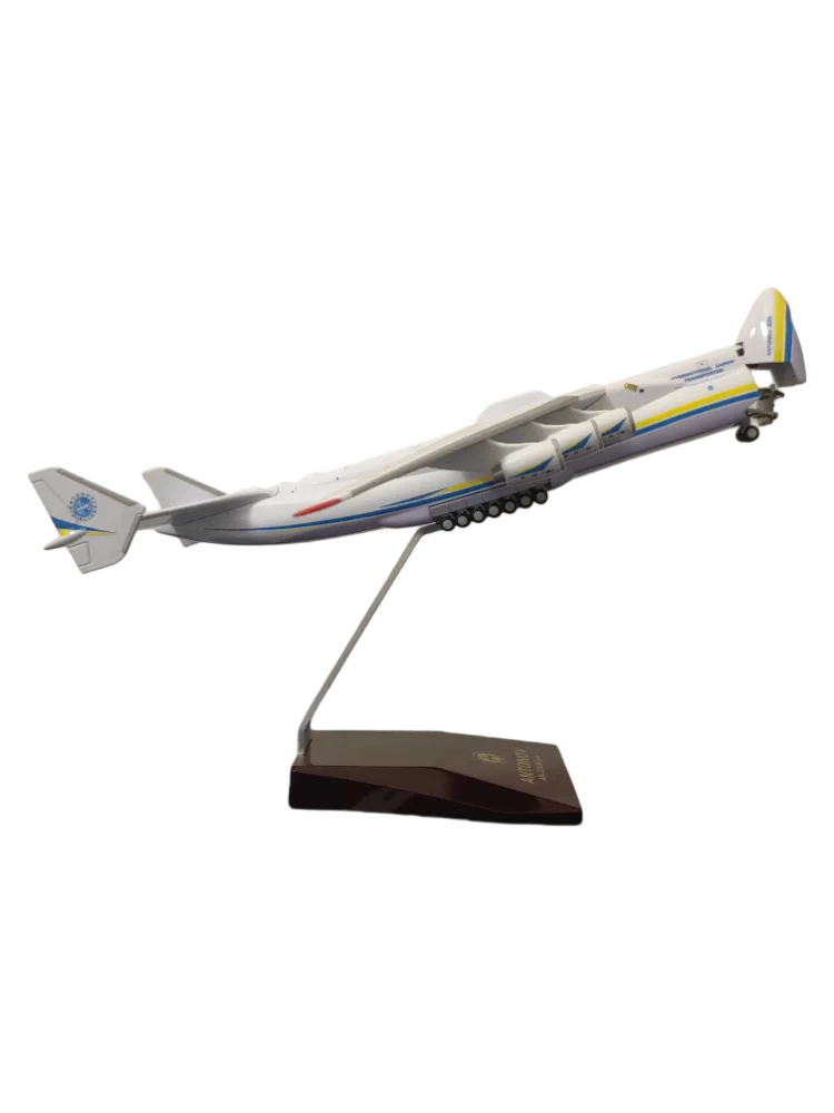 Antonov An-225 Ukrainian Mriya 1/200 Scale Resin 31cm, Transport Plane Model, Toy, Airport, Collectible Gift, for Children