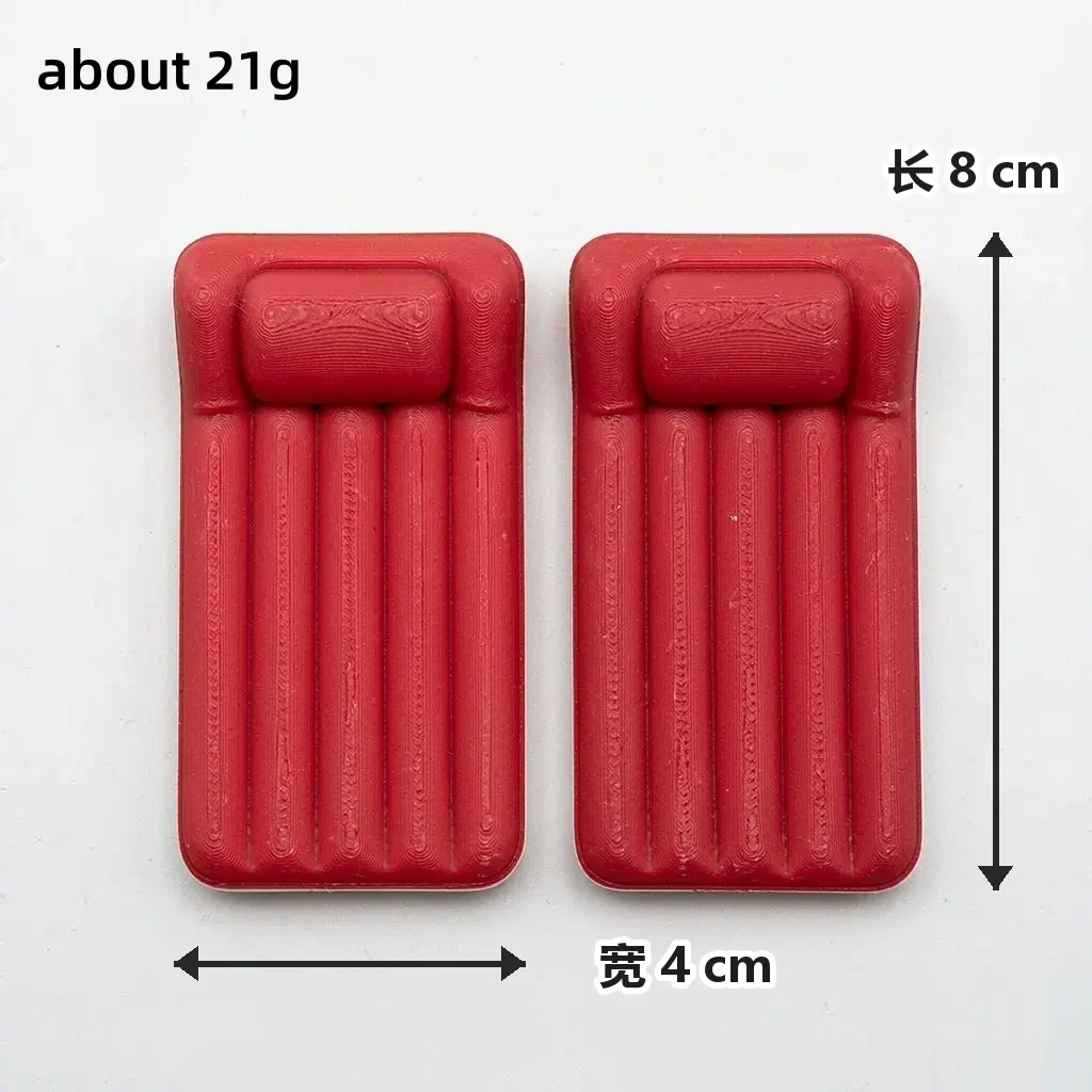 Mini Pool Float Model Float Swimming Pool Lounger Beach Scene Miniature Inflatable Style Accessories Desktop Decoration