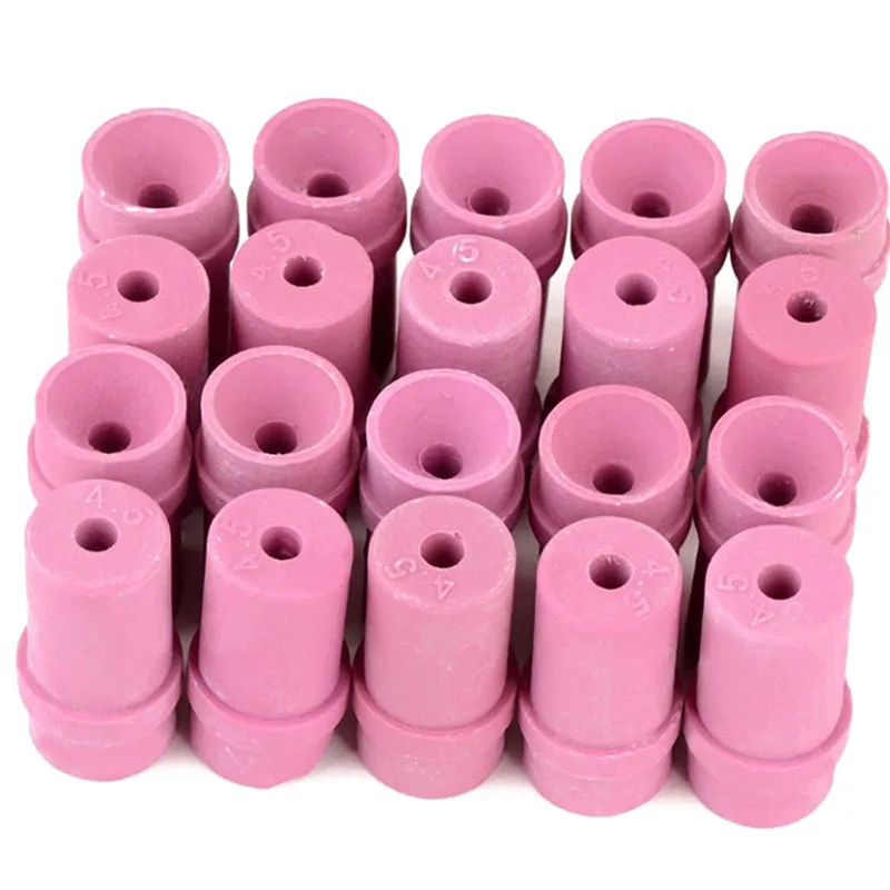 10Pcs 4.5/5/6/7mm Ceramic Sandblast Nozzle Air Sandblaster Tips For Pneumatic Blasting Tools Accessories