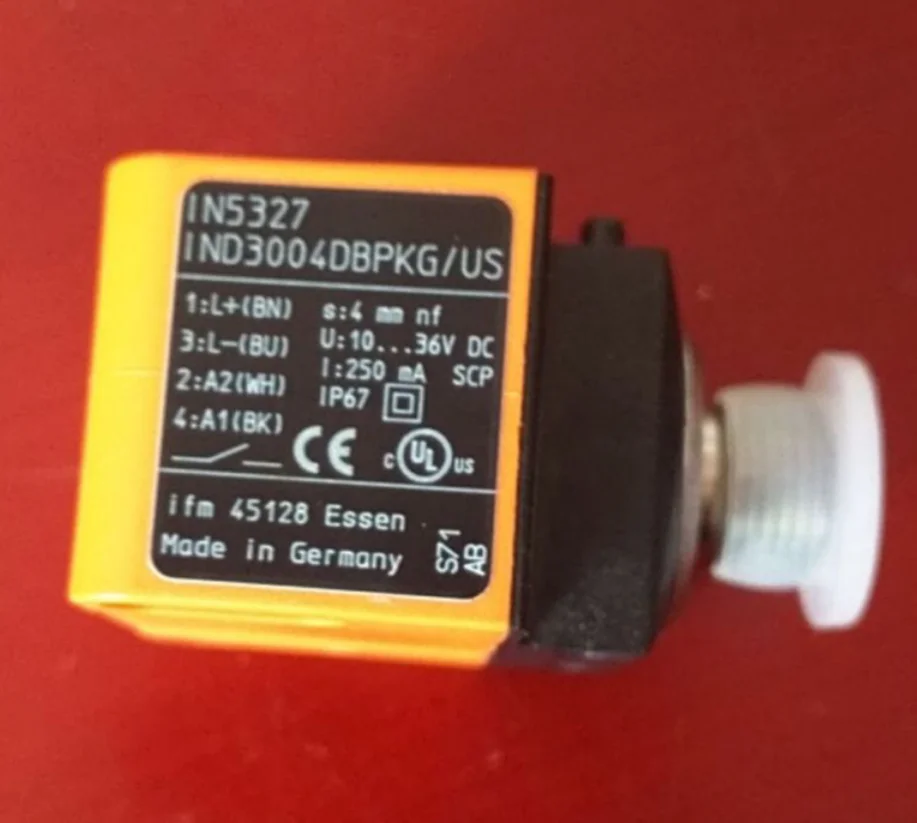 IN5327 Inductive Dual Sensor For Valve Actuators, Germany IFM Yifmen False One Penalty Ten