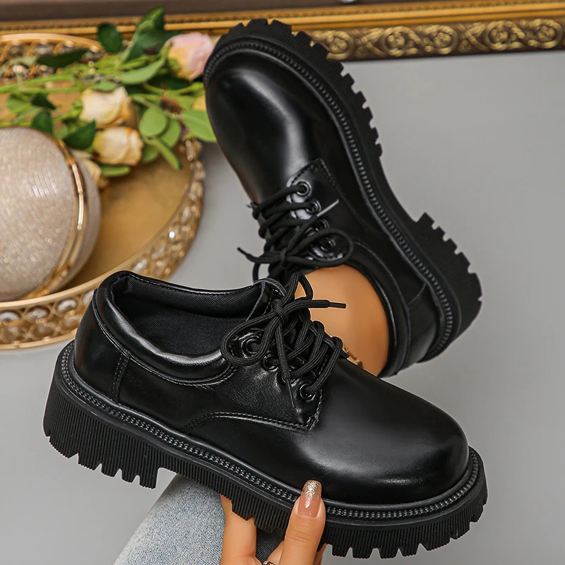black lace up dress shoes womens Prada: Women's Brushed Leather Lace-Up Shoes (Nero)
