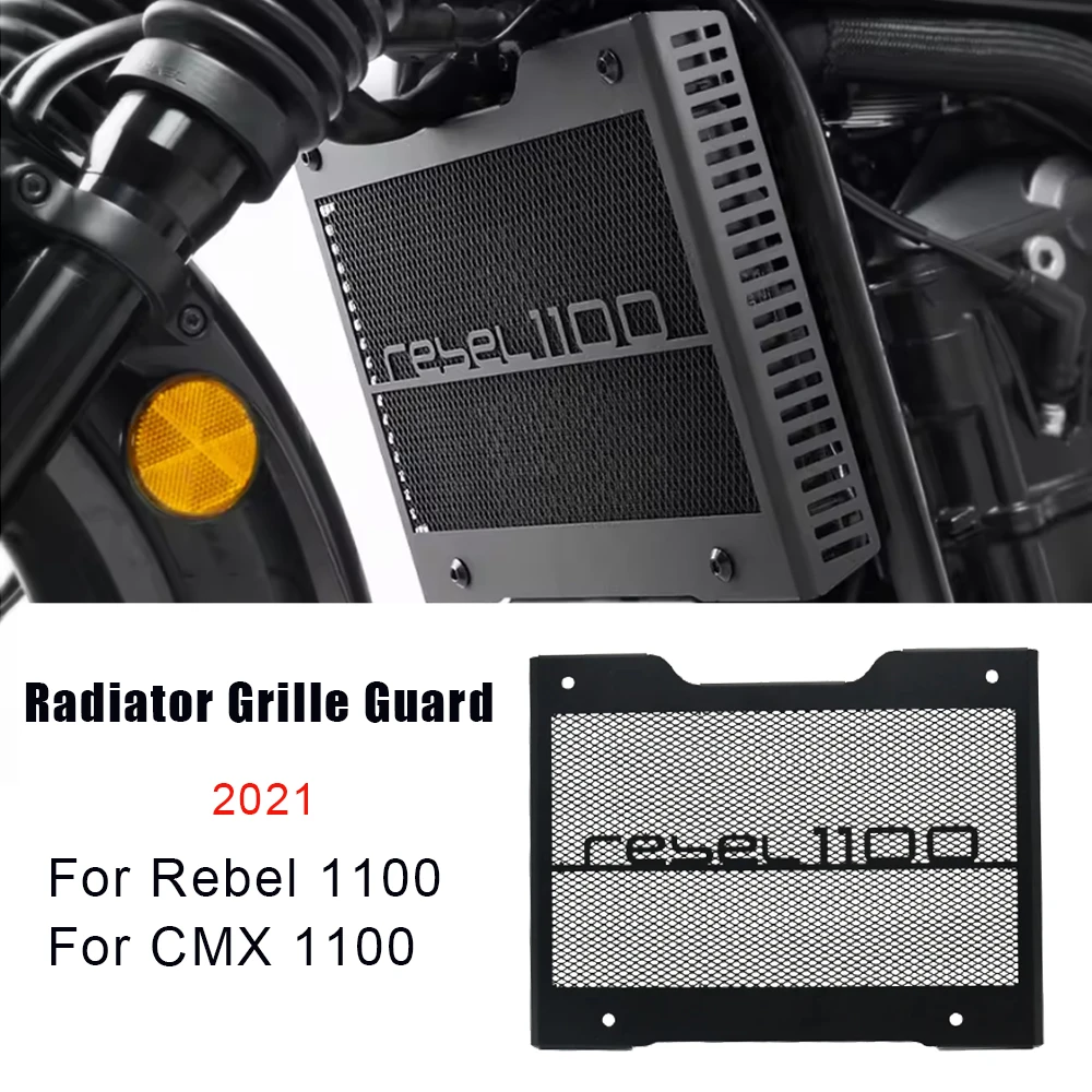 

For Honda Rebel 1100 CMX 1100 2021 2022 Motorcycle Radiator Guard Protector Grill Protective Cover