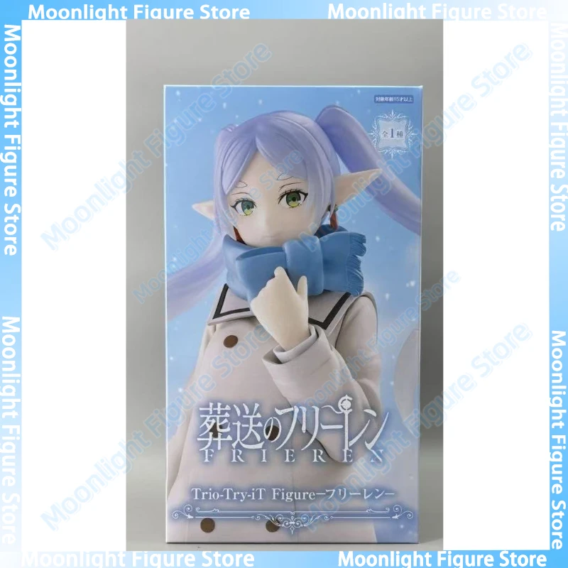 

In Stock FuRyu Trio-Try-iT Frieren Winter Clothing Desktop Cute Dolls Anime Action Figure Toy Gift Model Collection