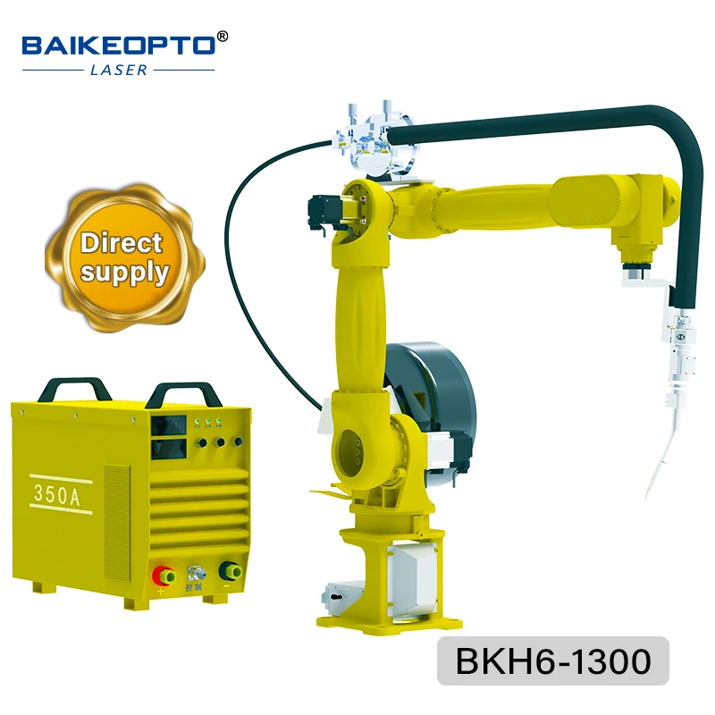 BKH6-1300  Industrial 6-axis Welding Robot Customized Robotic Arm Traditional Arc Welding TIG MIG Welding Robot