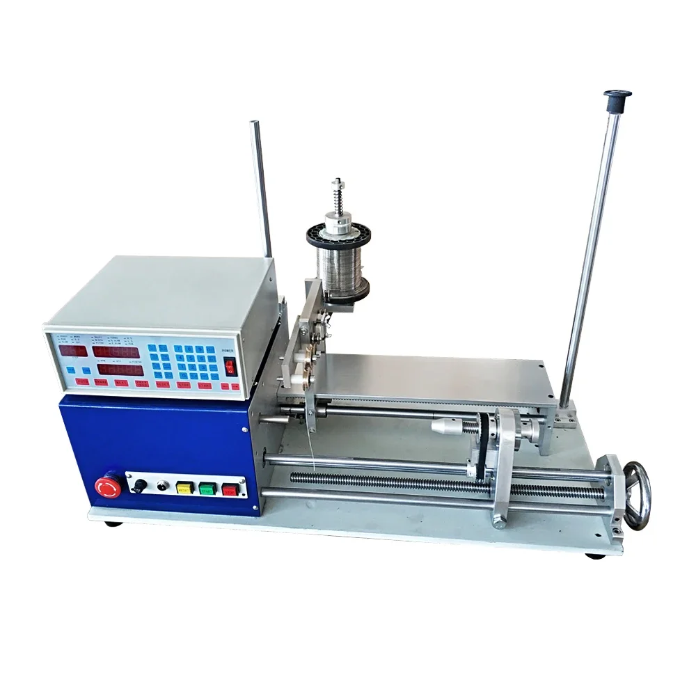 LY 830S Automatic Computer Coil Winding Dispenser Machine Magnesium Rod Heating Mica Plate 750W for 0.03-0.80mm Wire 220V/110V