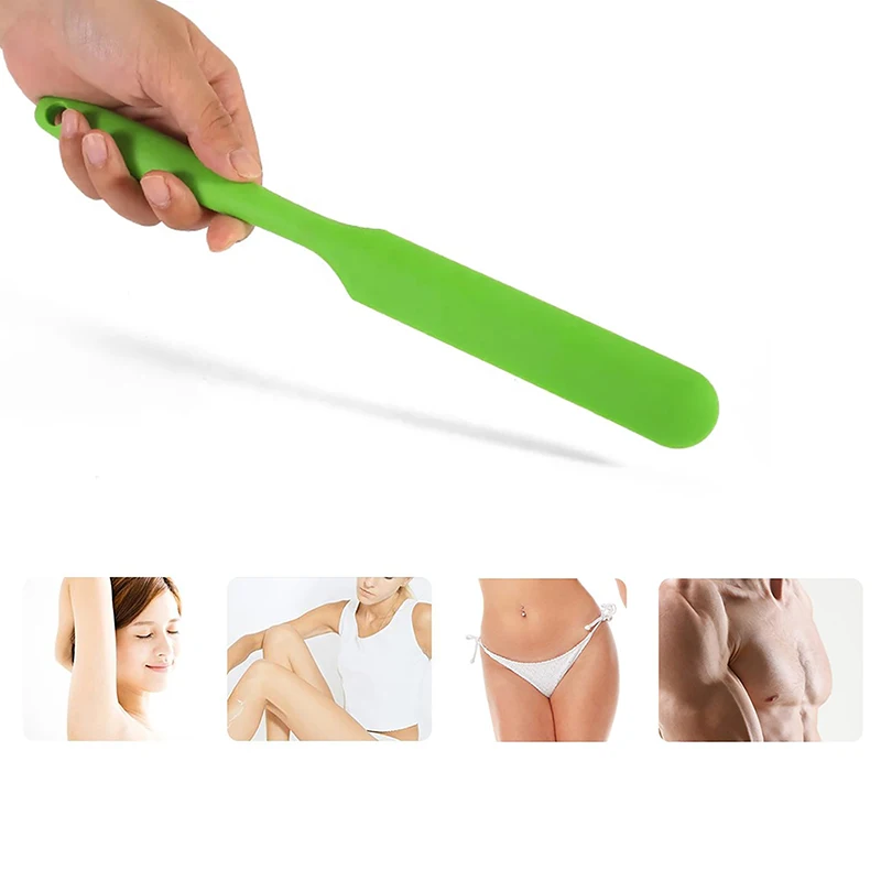 

Silicone Cosmetic Waxing Spatulas Non-stick Hair Removal Sticks Body Wax Applicator Scraper Wax Applicator Sticks