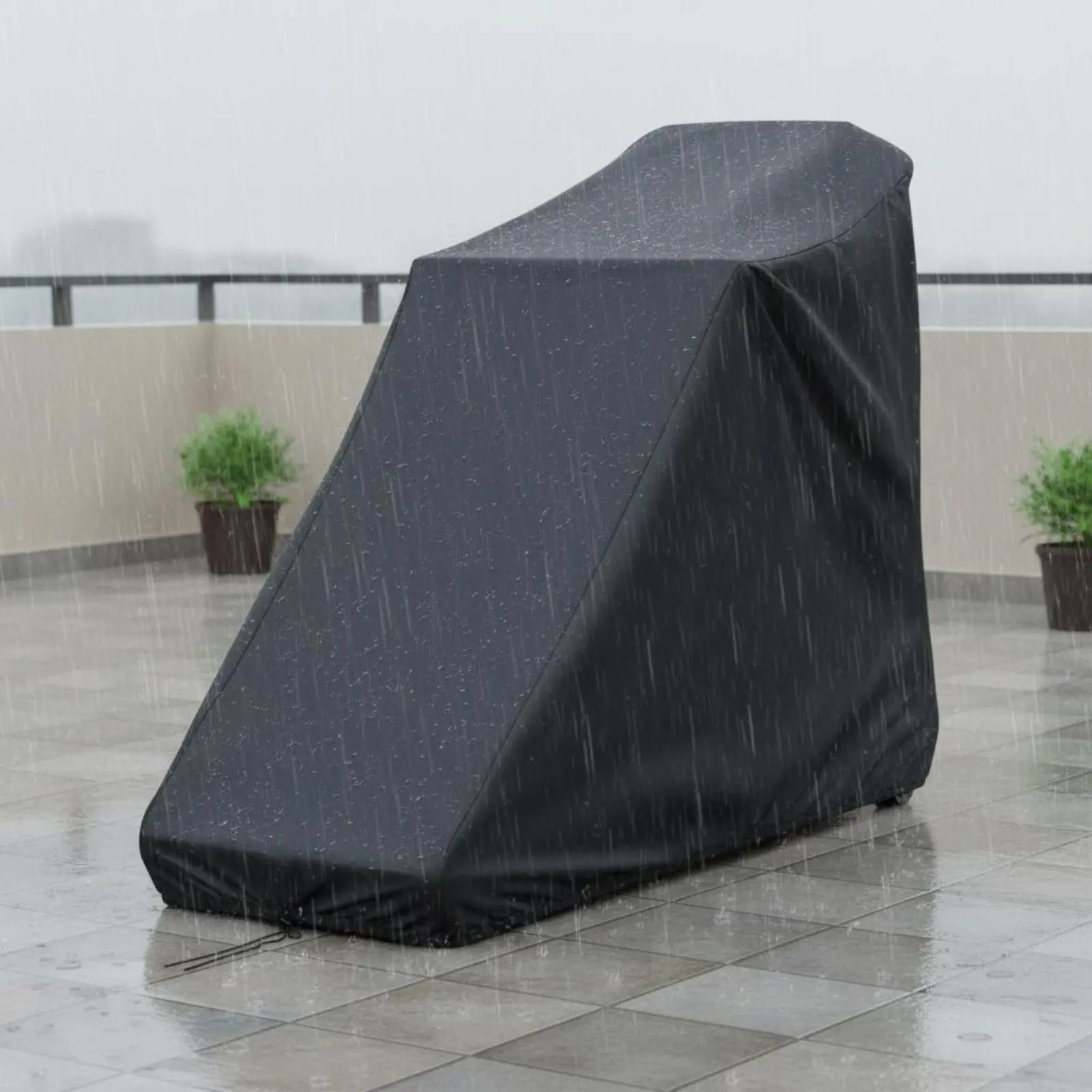 Treadmill Cover Dustproof Outdoor Running Machine Cover Waterproof Treadmill Protector Drawstring Closure Easy to Clean