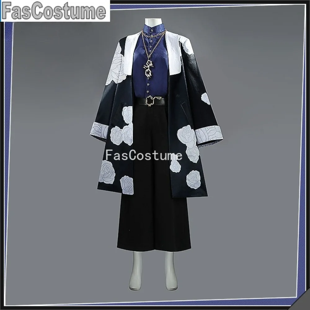 

FasCostume Leos New Clothes Game Suit Elegant Uniform Cosplay Costume Halloween Carnival Party Role Play Outfit