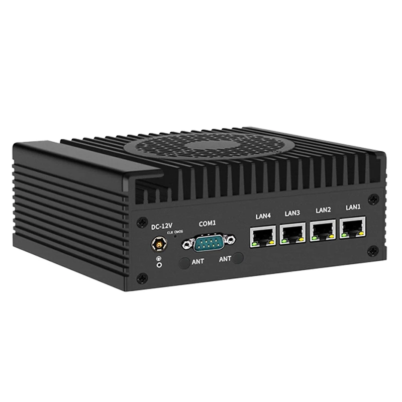 Imagem -05 - Mini pc Fanless para Servidor Firewall Soft Router Intel I3-n305 Pfsense Windows 11 Ddr5 Nvme Ssd Opnsense 4x2.5g I226v