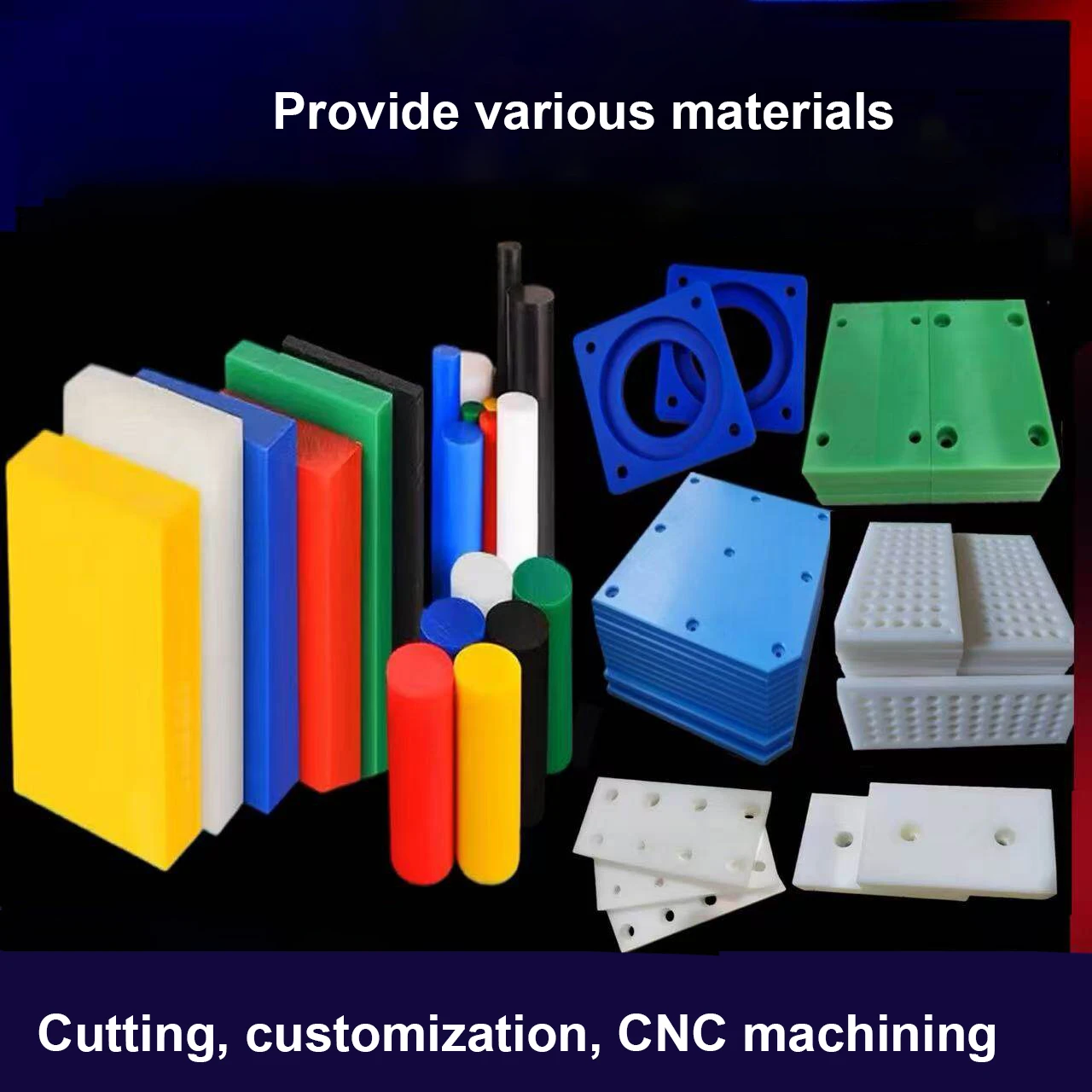 Custom manufacturing based on the drawings provided by the buyer