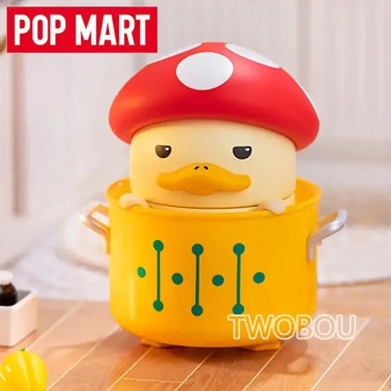 POP MART Duckoo Kitchen Battle Serie Blindbox-Spielzeug Überraschungsbox Guess Bag Puppe Desktop-Ornamente Sammlung Niedliche Anime-Figur