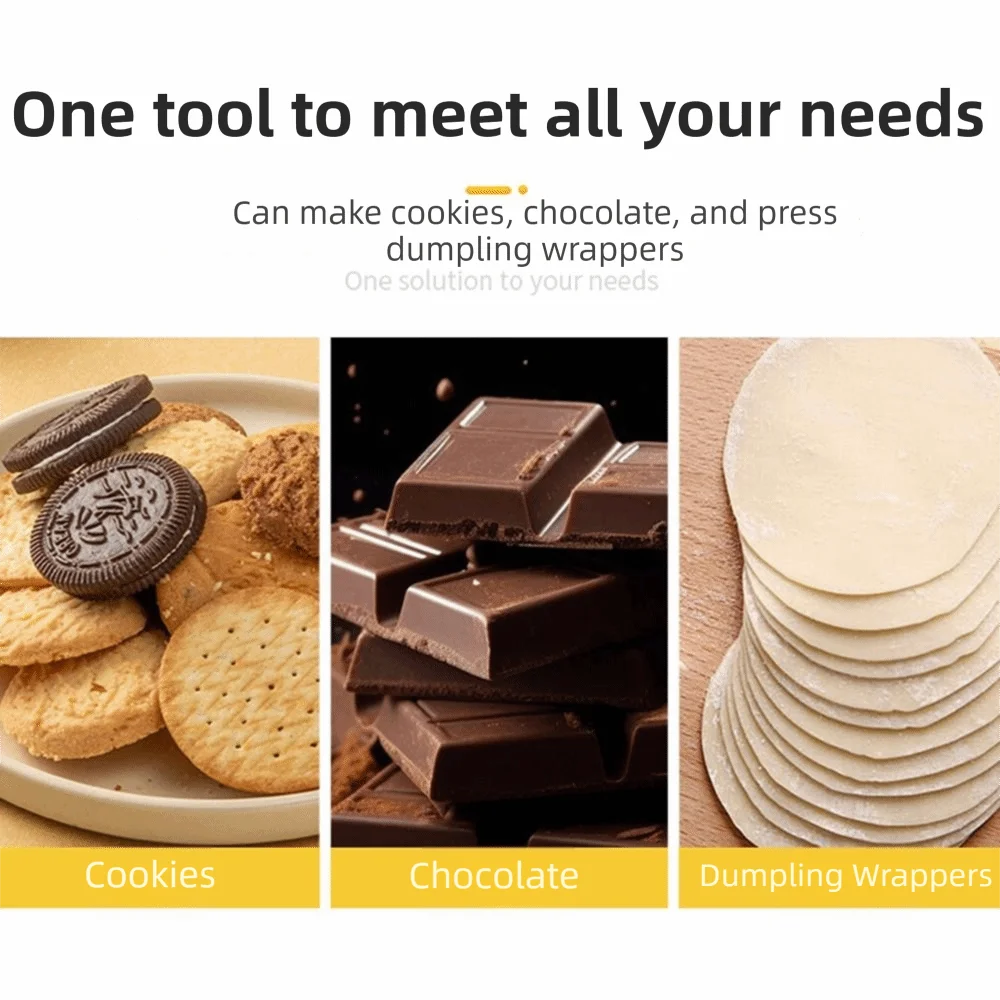 

Wooden Handle Cookie Stamps Stainless Steel Square/Round/Heart/Star Cookie Cutters Custom Embossed Multiple Shapes