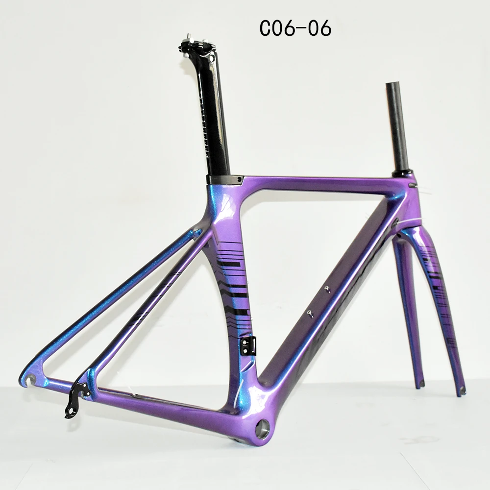 Carbon Road Bicycle Frame, Chameleon Carbon Frame, BB30, BSA Areo, Race Cycling Accessories, 2024