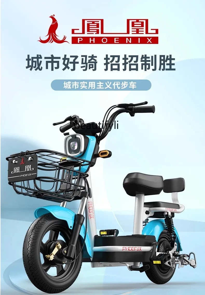 Electric vehicle small car male and female adult electric bicycle mini transportation lithium batterycan be licensed battery car