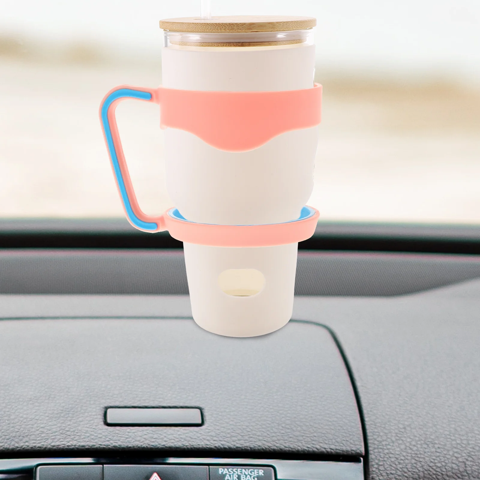 

Handle for 30 Oz Tumblers Ergonomic Anti-Slip Polypropylene Grip Fits Glacier Gear Car Cup Handle for Tumblers