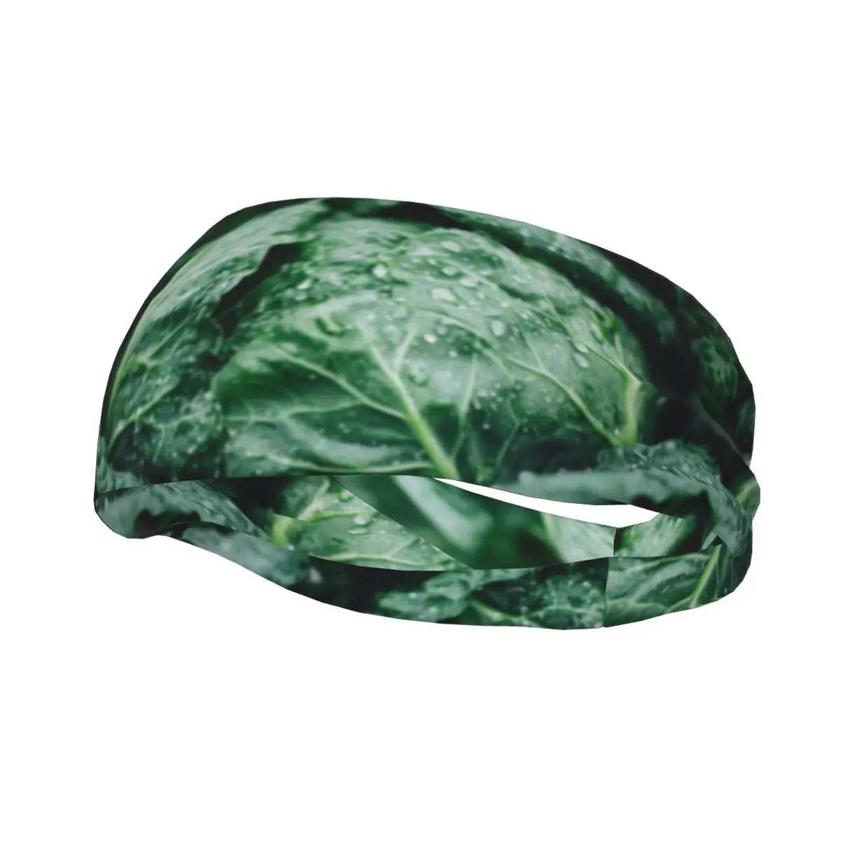 

Headband Fresh Cabbage With Water Droplets Pattern Headwrap Hairband for Tennis Gym Fitness Headwear Hair Accessories