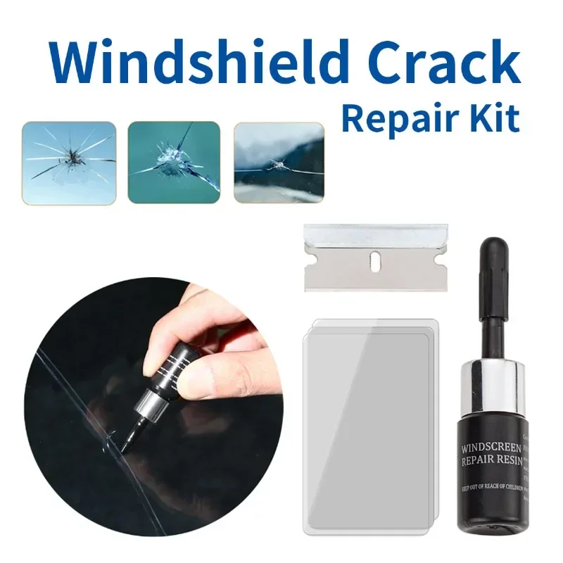 Car Windshield Crack Quick Glass Repair Fluid Auto Glass Repair Fluid Auto Window ScratchCrack Repair Agent Tools Auto Accessory