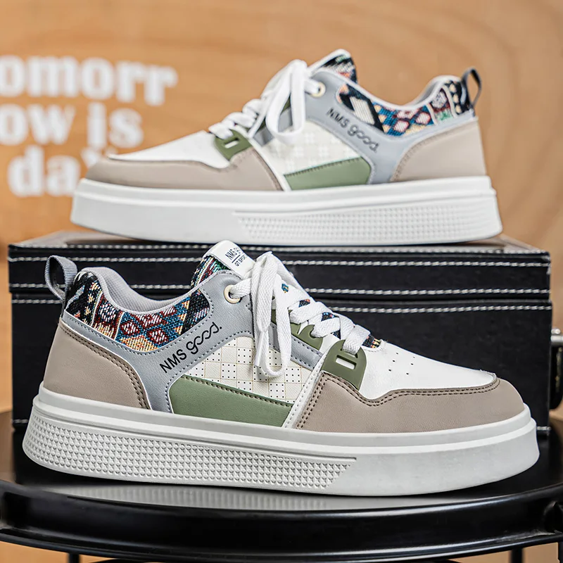 

Мужская обувь Кроссовки Летние повседневные уличные дышащие студенческие кроссовки для скейтбординга Роскошные дизайнерские лоферы на платформе для тенниса