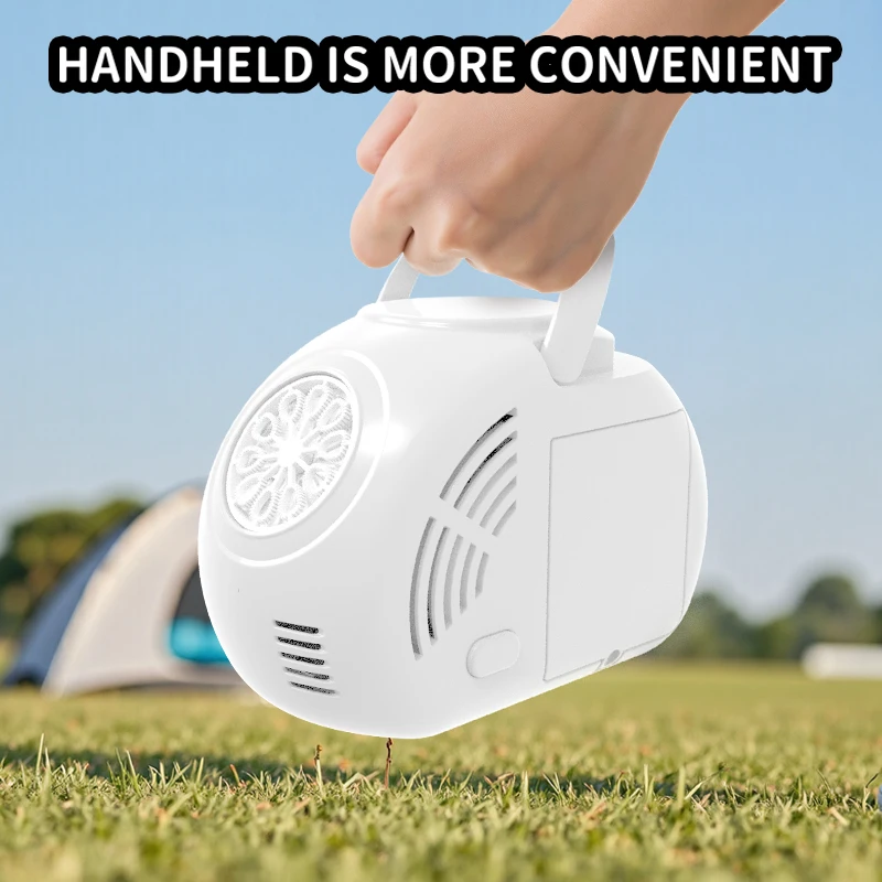 ماكينة فقاعات محمولة بـ 10 فتحات أوتوماتيكية بالكامل للأطفال في الحديقة الخارجية وألعاب فقاعات لحفلات أعياد الميلاد بدون بطارية مياه فقاعية