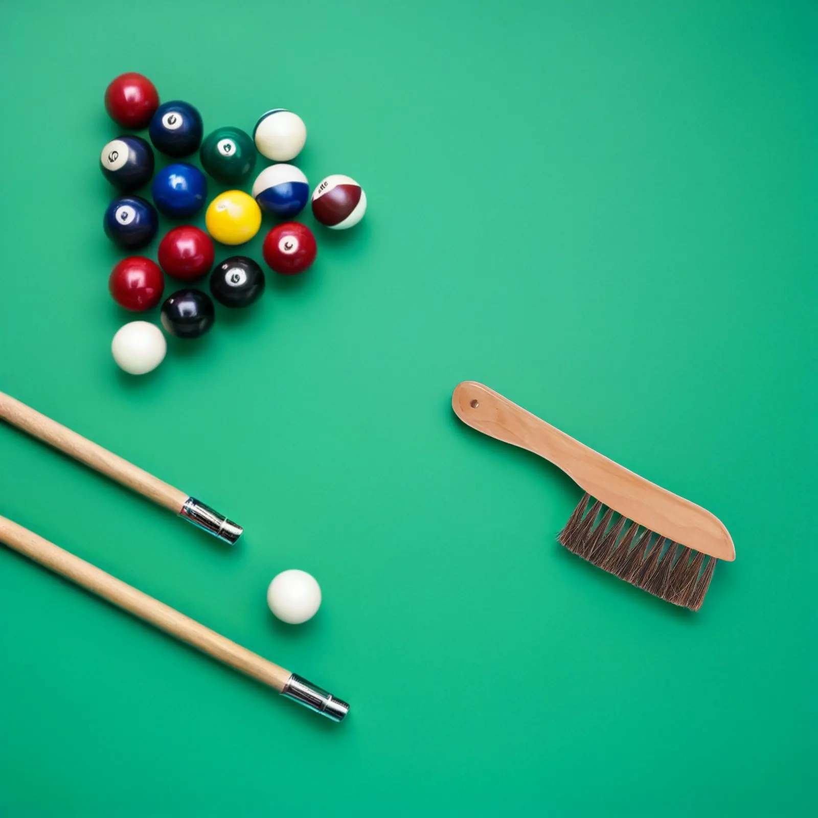 

Billiard Table Cleaning Brush Soft Horse Hair Bristles for Pool Snooker Tables Deep Crevice Edge Cleaning Portable Handheld Felt